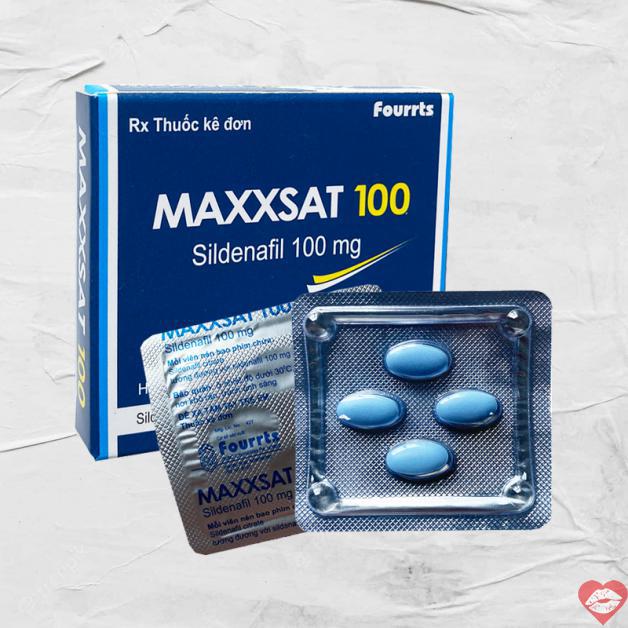 Địa chỉ bán Maxxsat 100 Sildenafil Cường dương kéo dài thời gian Nam tốt nhất 