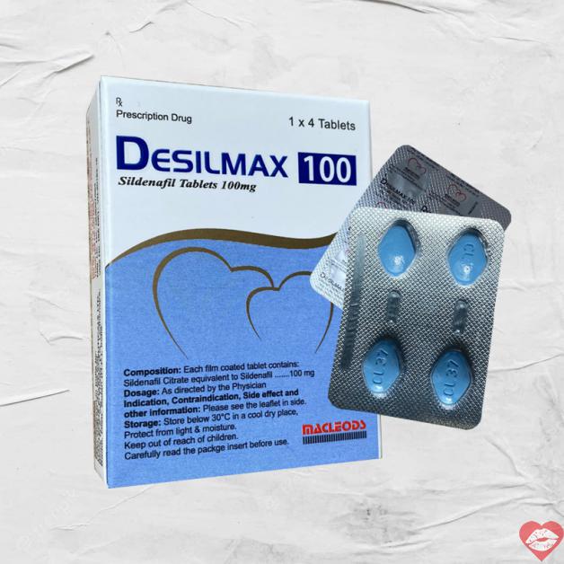  So sánh Thuốc Desilmax 100mg cường dương Ấn Độ 100 50 mg tăng sinh lý tốt nhất  loại tốt 