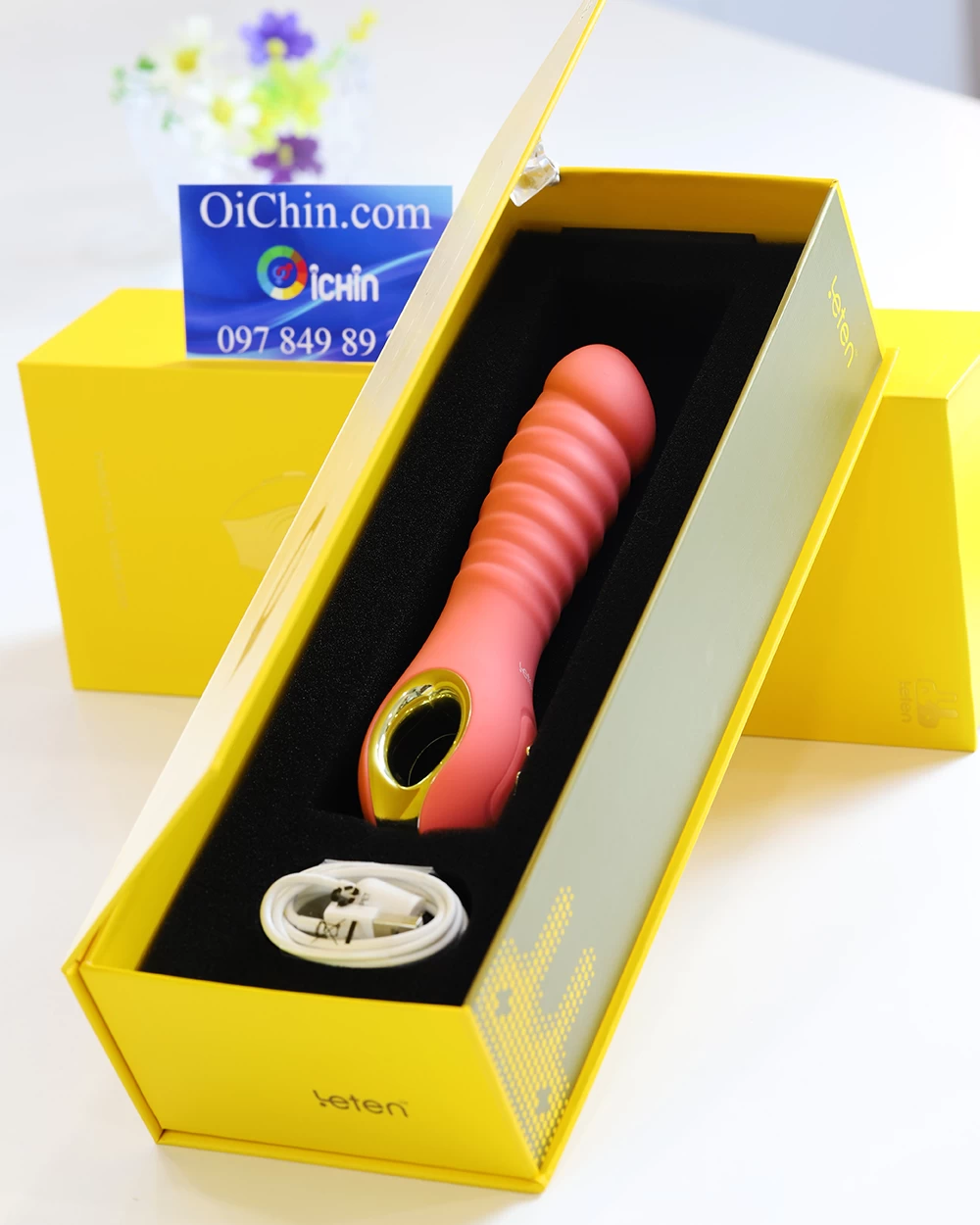  Nhập sỉ Leten Cha Cha Fairy Exciting rung thụt kết hợp sưởi ấm thông minh  giá sỉ 